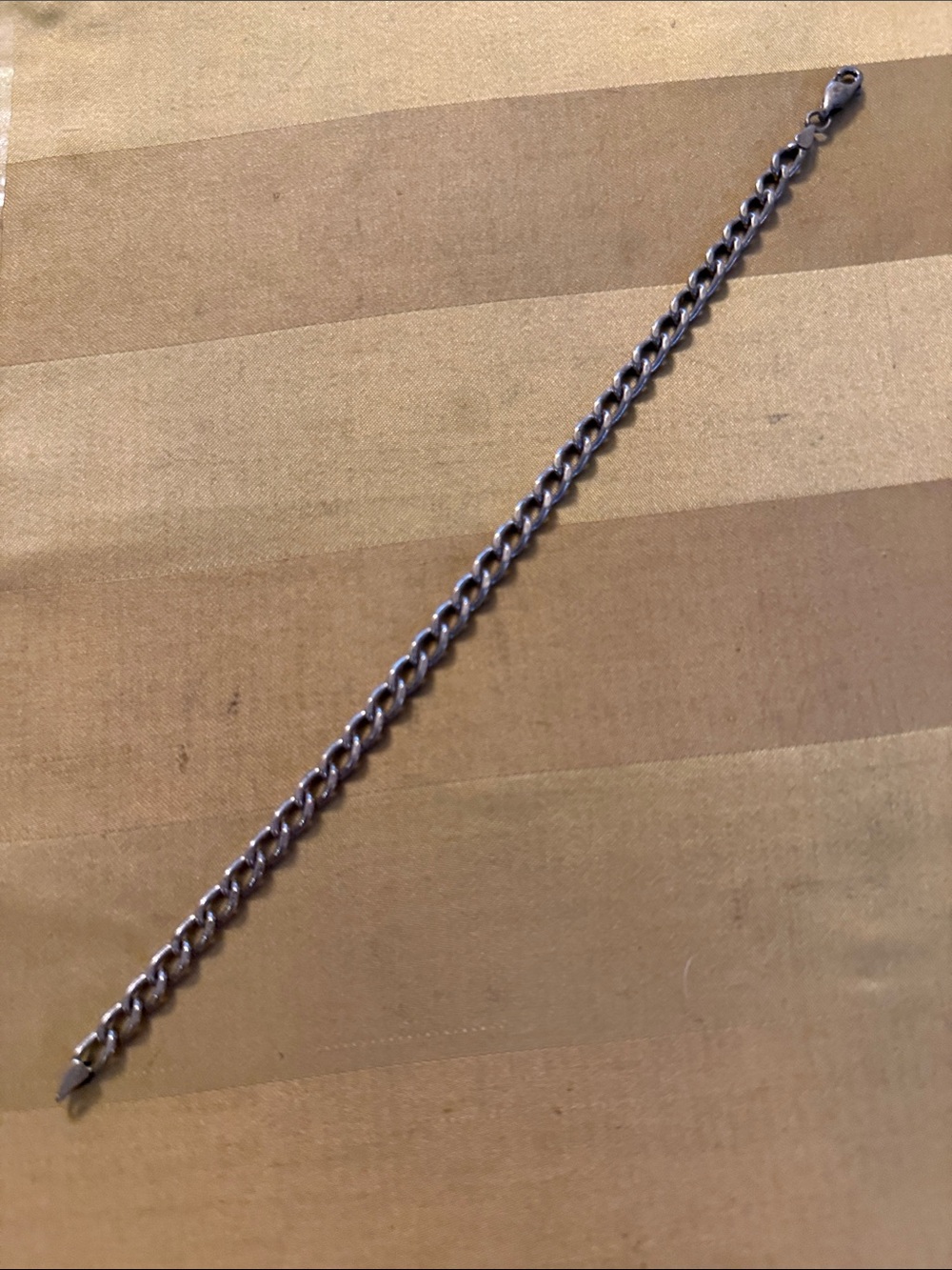 Sterling Silver Curb Chain Bracelet